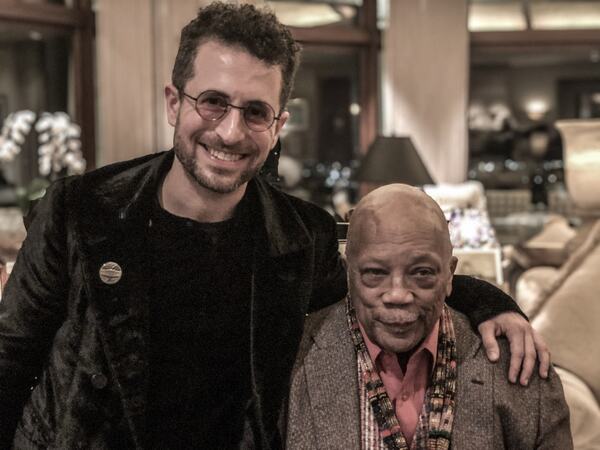 With Quincy Jones